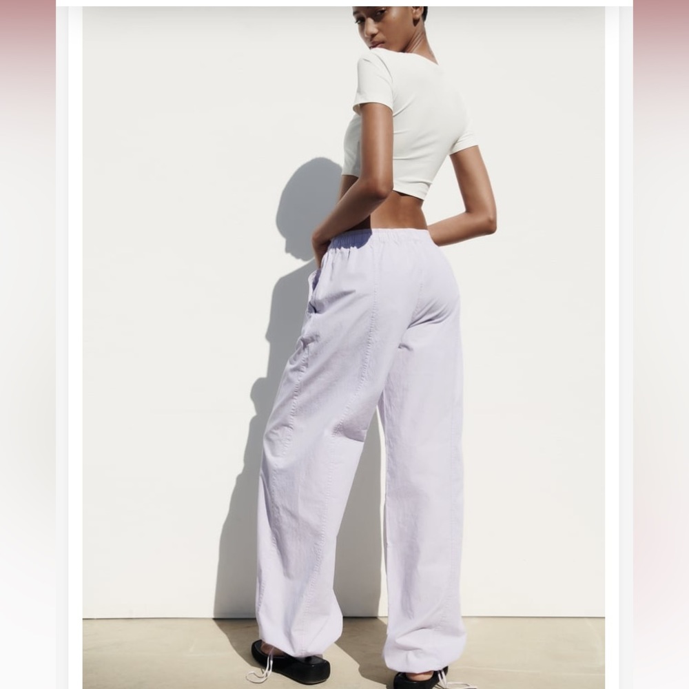 Zara Parachute Pants - Picture 3 of 6
